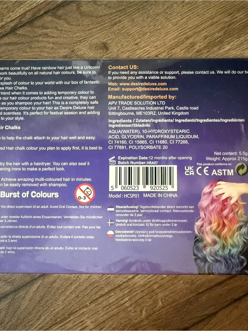 N/A hair chalk